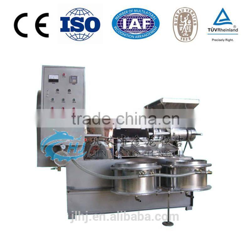 HengJi hot sale oil press machine/peanut oil press machine with CE approved