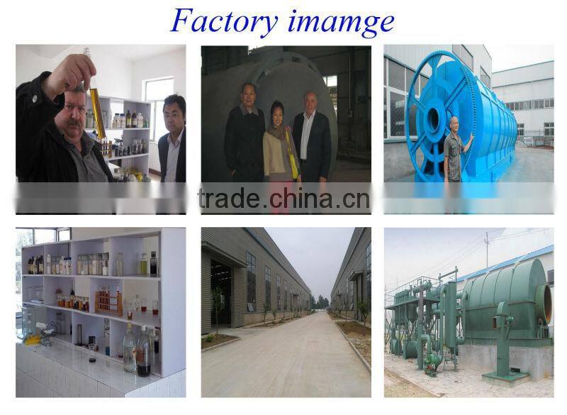 Pyrolysis Plant For Waste Tyre/Rubber/Plastic Refine To Oil