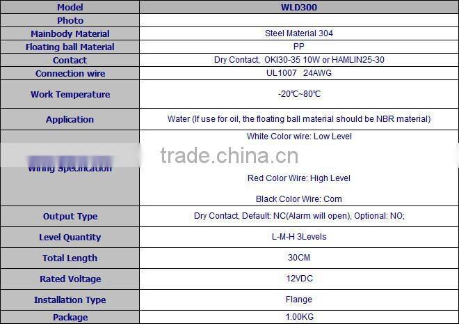 High sensitive Wireless water oil tank level sensor