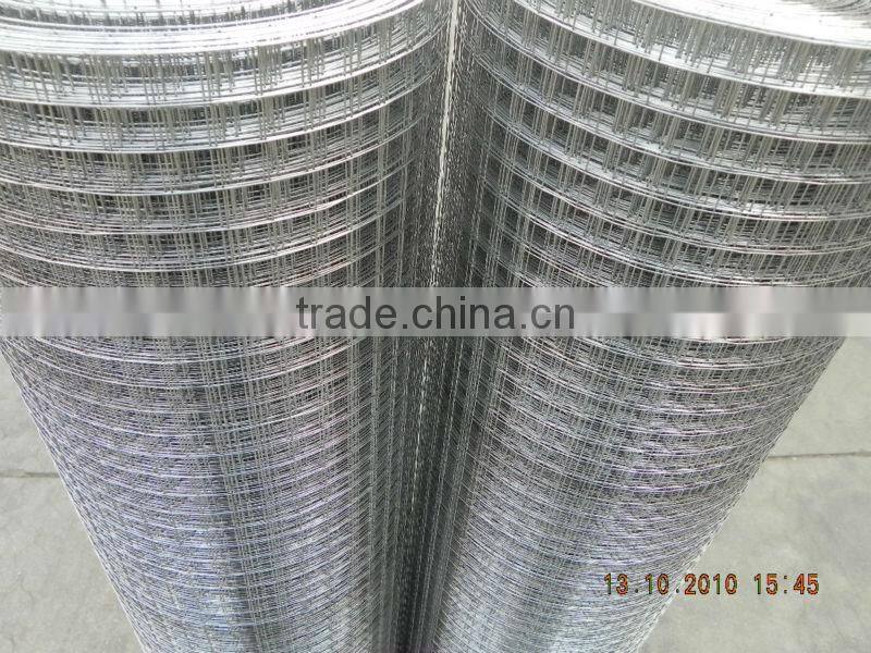 Welded Wire Mesh with Hot-dipped, Electro Galvanized