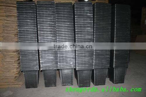 quality Plastic square PP saucer for flower pot