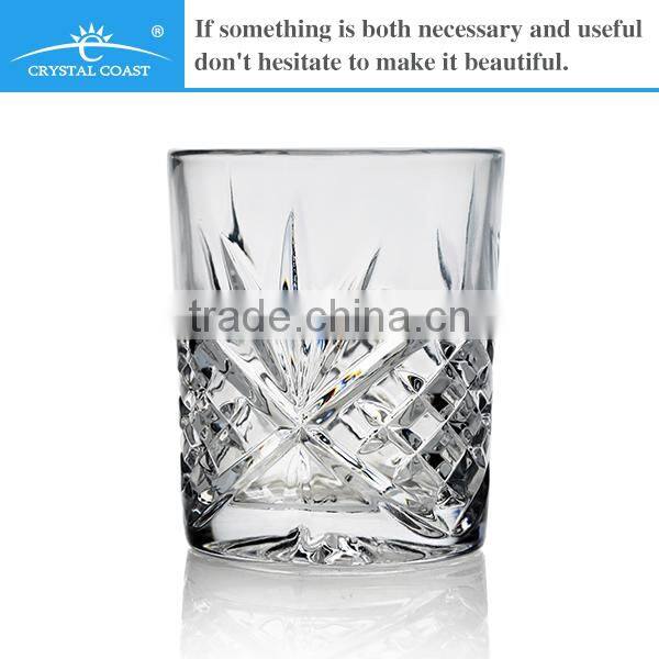 wholesale glass tumblers whiskey tumbler glass; fancy engraved ice tumbler