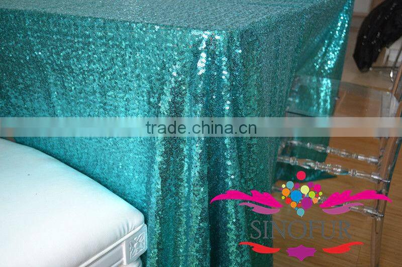 wedding/party shinny table cloth