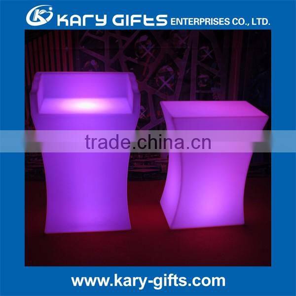 Remote Control led reception desk hotel luminous led Front desk supplies