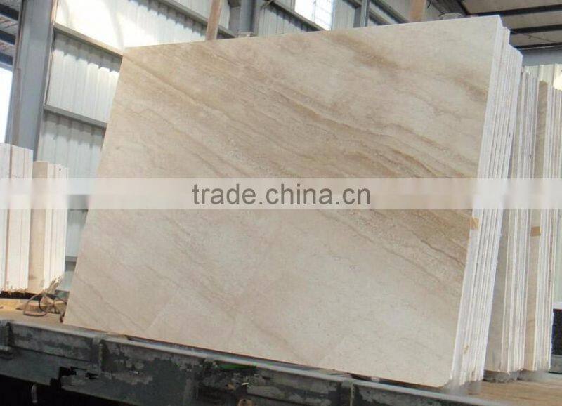Natural alice beige marble lobby flooring design