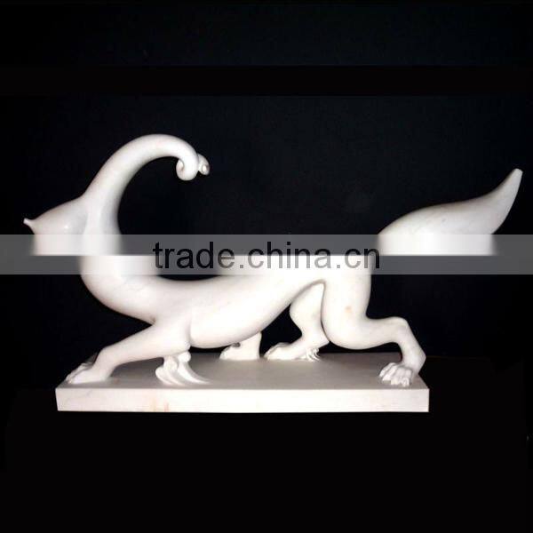 Classical Abstract Marble Animal Sculpture for Sale