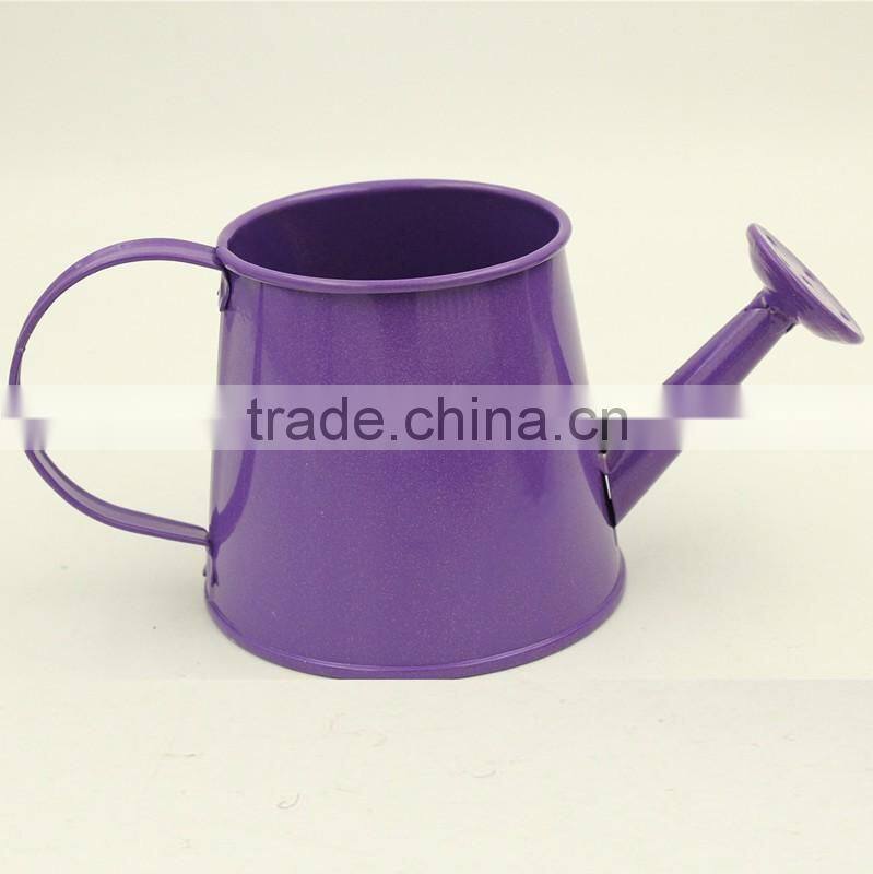 china nanning in bulk colorful small indoor unique teapot shape kids decorative metal watering cans for sale