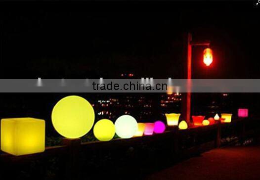 wireless waterproof IP65 Floating rechargeable LED ball