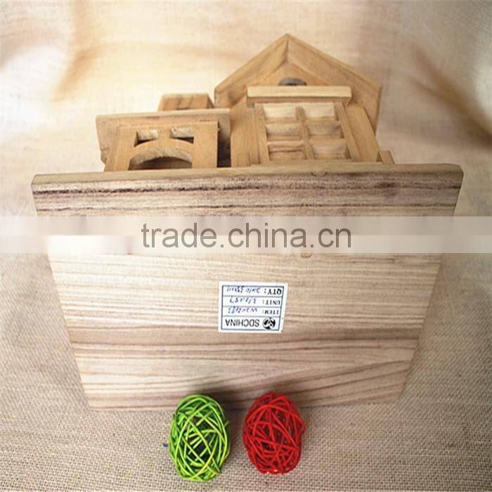 Wooden toy model houses toy houses for boys
