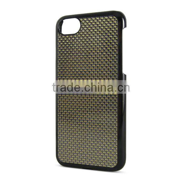 2017 New Hot Selling 4 Colors Available Carbon Fiber Plate Pattern PC Case for iPhone 7