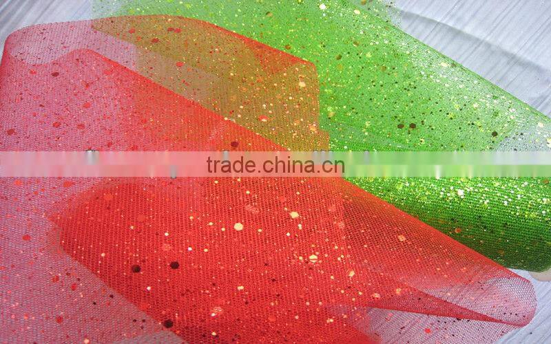 polyester mesh, polyester fabric, Sequins mesh