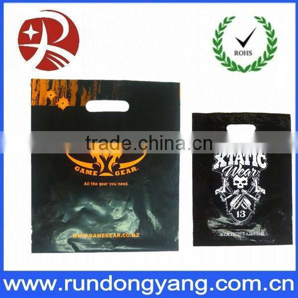 Top quality printed plastic shopping bags with your logo
