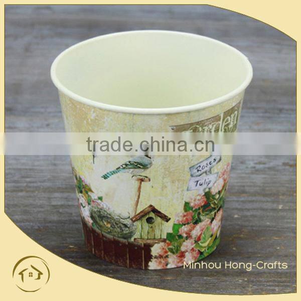Birds & Flowers Metal Flower Pot Manufacturers China