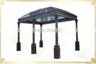 China manufacturer cast Iron Hexagon Pavilion for sale
