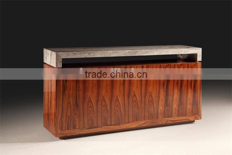 modern marble top and MDF sideboard buffet for home furniture