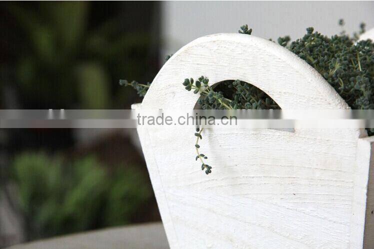 2017 wooden flower pot wooden pot wooden design garden flower pot