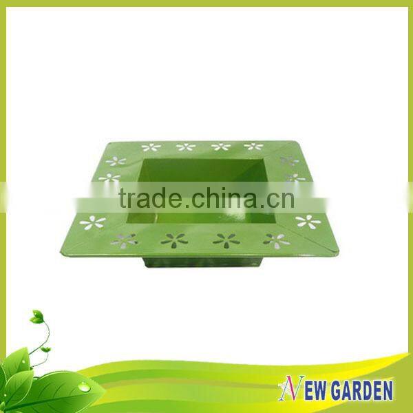 New Arrival Factory Wholesale Unique Shape Slanted Railing Flower Pot