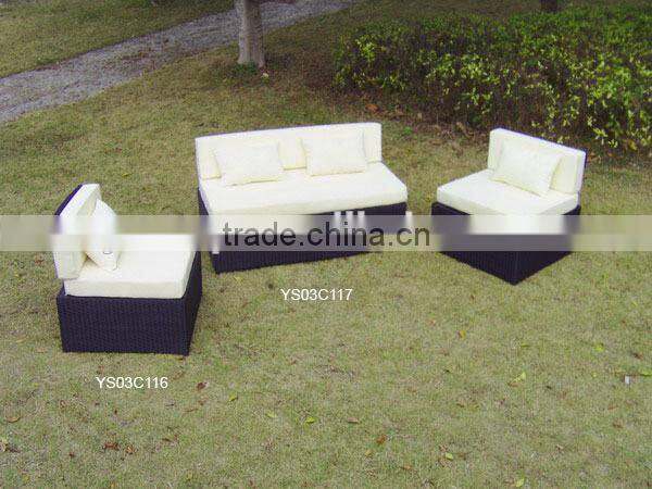 Europe style wicker furniture for home made