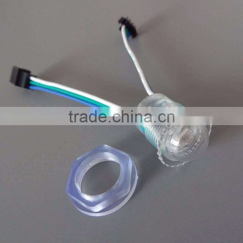 DC 12V led point light sources full color with 20mm diameter Full color 5050 RGB point light source