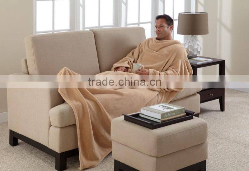 new style Portable non-woven electric heated blanket with sleeves