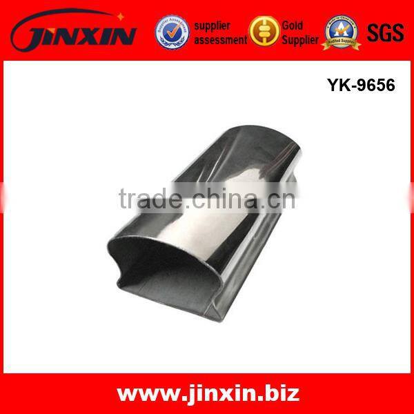 China supplier AISI 304 316 stainless steel slot pipe for handrail