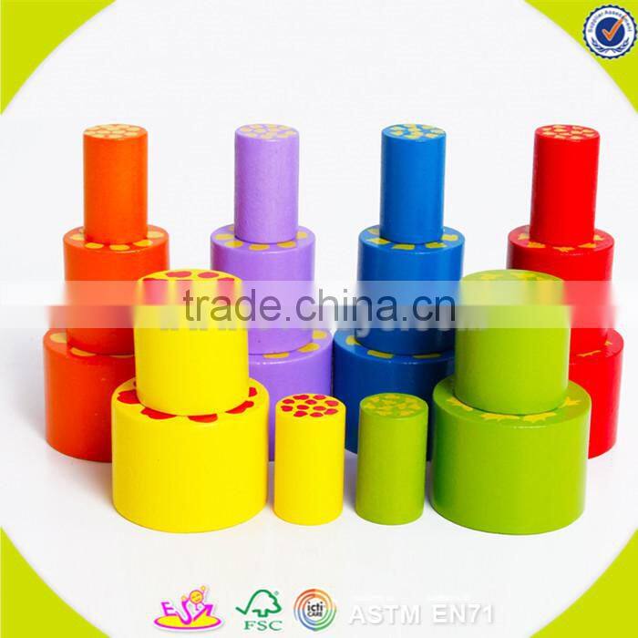 wholesale Wooden Balance game toy for kids,Cheap balance game toy,DIY colorful wooden balance game toys W11F046