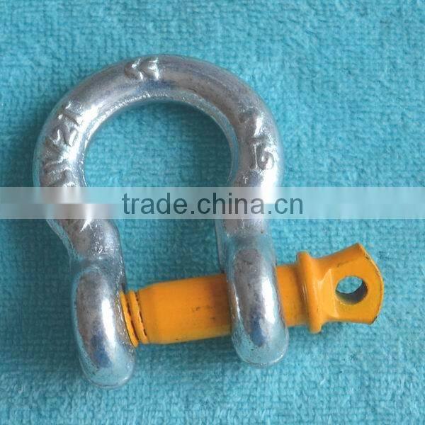 square head trawling shackle
