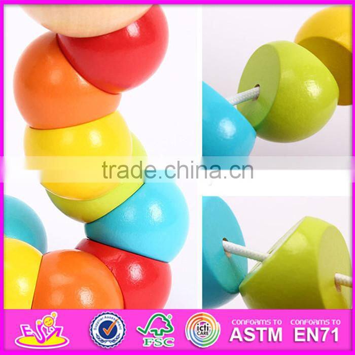 2016 new fashion funny children wooden diy puzzle toy W03B029