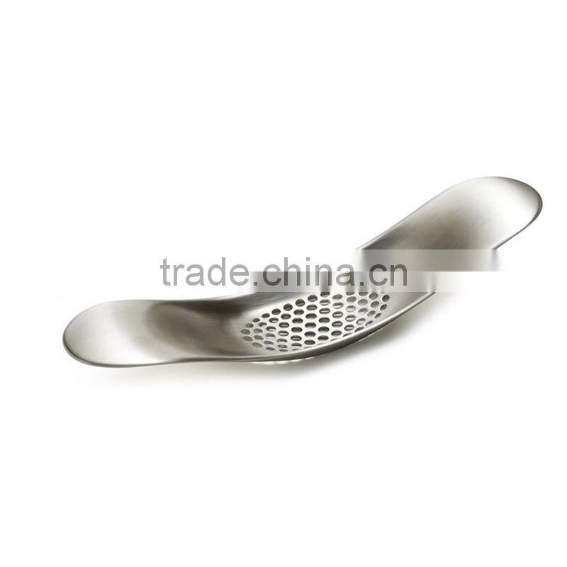 Stainless Steel Garlic Crusher Garlic Press