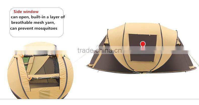 2016 new outdoor 3-4 people throw automatic tents Super light speed up camping tent