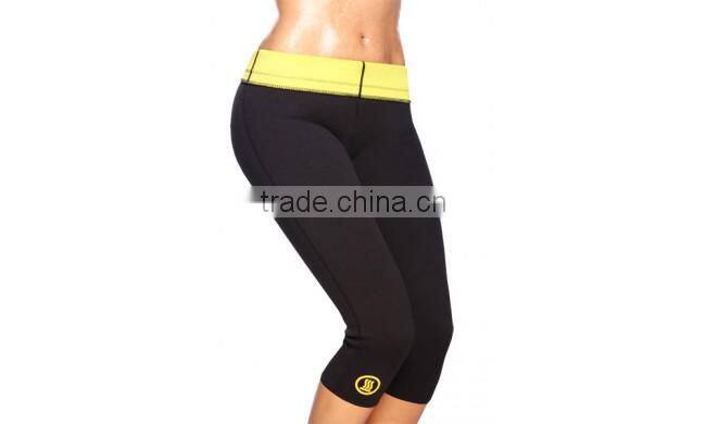 2015 best selling Thermo Wear Capri Anti Cellulite Weight Loss neoprene hot sharpers pants for woman