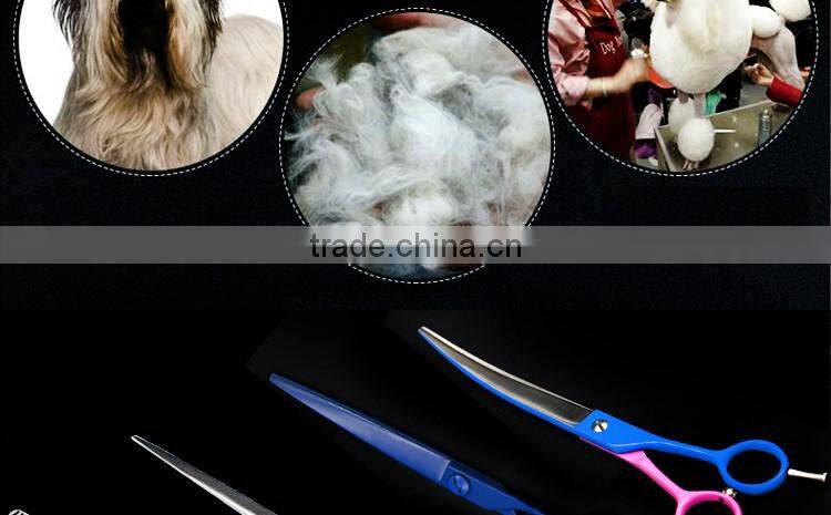 QJE-P08 pet scissors for dogs beauty with razor edge