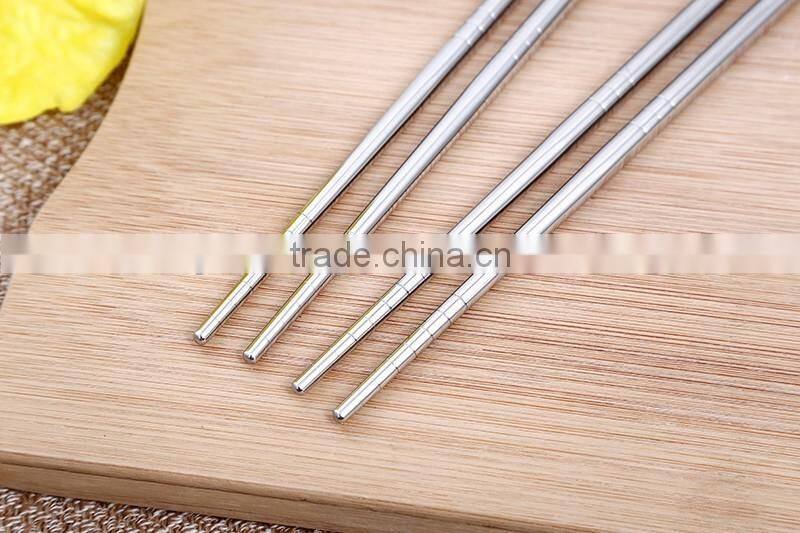Bulk Wholesale Stainless Steel Chopsticks Tableware