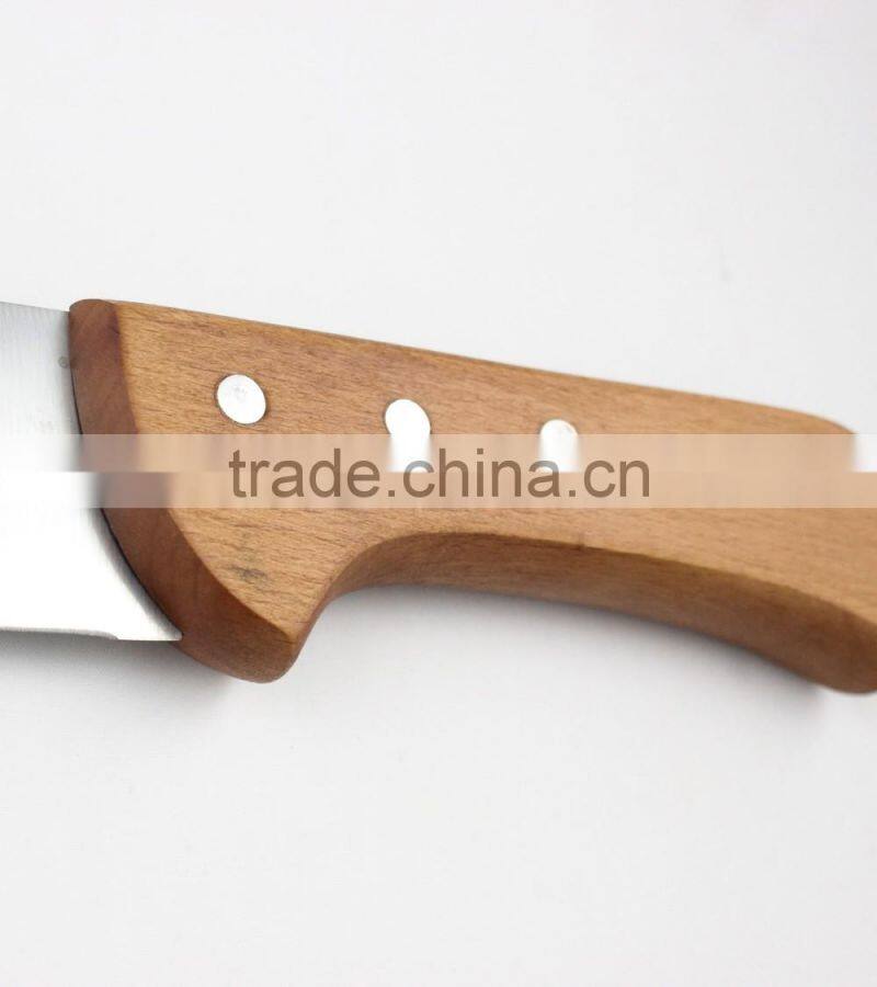 549-107 7"top quality kitchen chef knife with wooden handle