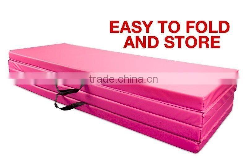 Pink Gymnastics, Cheerleading, Martial Arts, or Yoga 4' x 6' Tumbling Mat