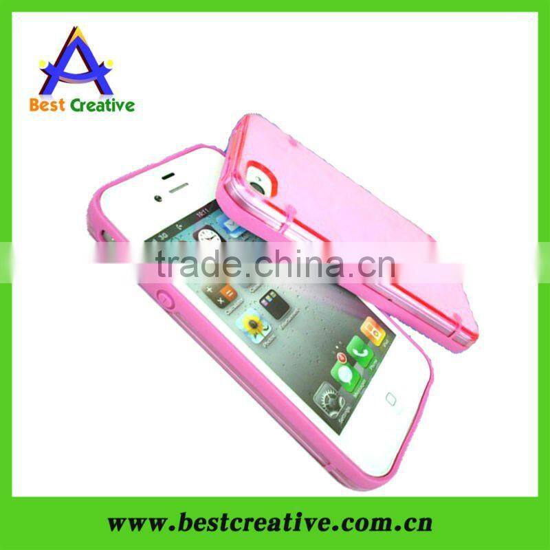 For iPhone 4 4S 4G Hard Plastic Cover Case Clear Transparent