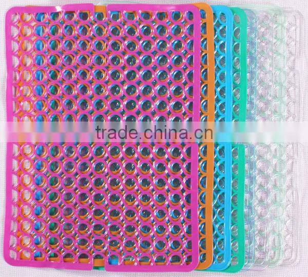 China factory clear non-slip plastic kitchen sink mat