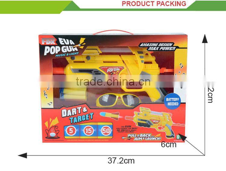 Hot item electric shooting toys kids play foam soft ball gun