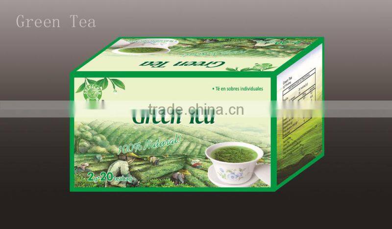 Chinese high moutain Green Teabag with competitve price, traditional teabag