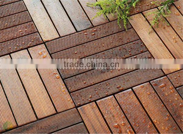 Outdoor bamboo flooring title 300*300mm with durable surface
