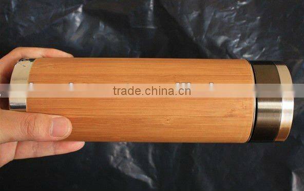 bamboo thermos cup for promotion