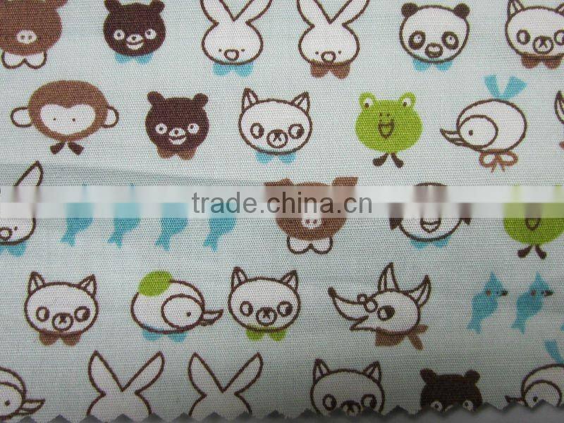 Cute Cartoon Cotton Printed Cloth