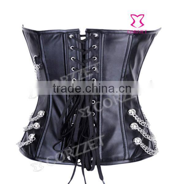 Hot Lady Sex Leather Corset And Bustiers On Sale