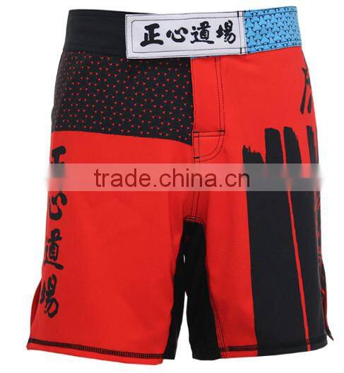 High quality mens kick boxing shorts popular sublimated mma shorts