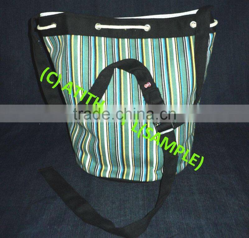 COTTON CANVAS HANDBAGS