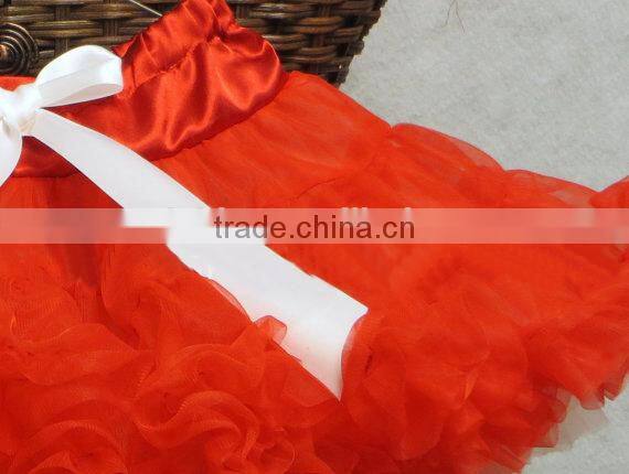 Christmas Baby Party TuTu Skirts Girls Puffy Tulle Pettiskirts