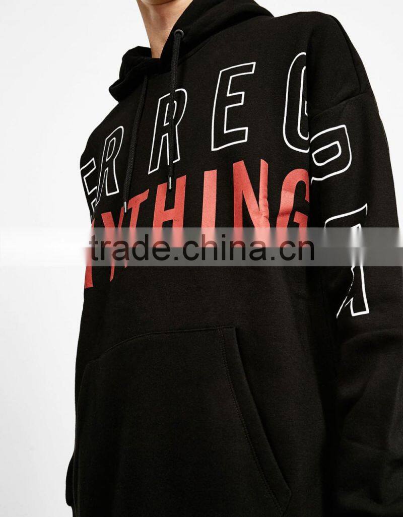 2017 custom hot sale couple lover sweatshirt hoodie with slogan