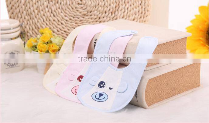 China manufacture wholesale cotton bandana blank baby bibs