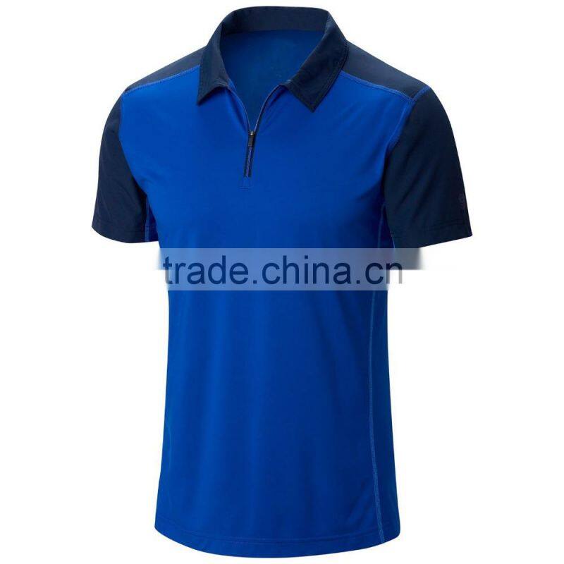modern trend design breathable polyester man polo sport t-shirt
