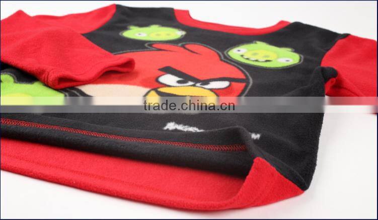 Birds printing big boy warm pajamas